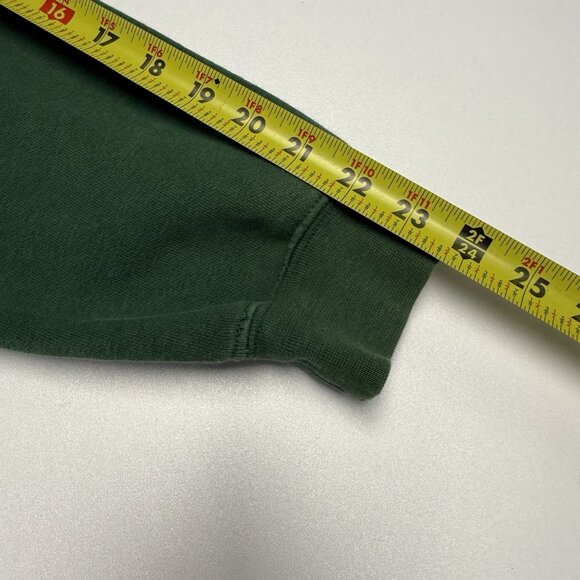 Vintage Disney Tigger Golf Sweatshirt Mens L 23x26.5 Green Crew Neck Grandpa Y2K - Picture 14 of 15